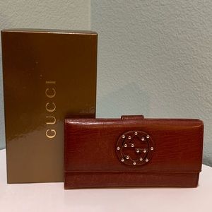 Gucci continental wallet vintage